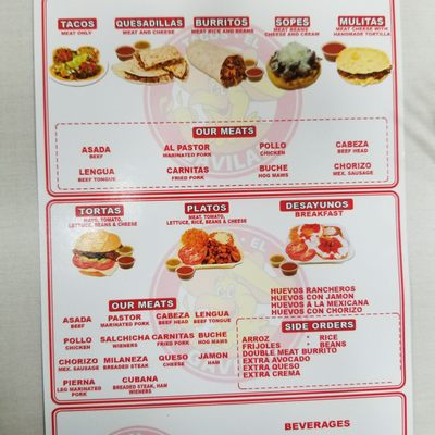 Menu photo 8 Tacos Gavilan Los Angeles, CA Menu photo 8 Tacos Gavilan Los Angeles, CA