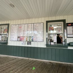 Exterior outside entrance of Green Acres Ice Cream - Depew, New York Exterior outside entrance of Green Acres Ice Cream - Depew, New York