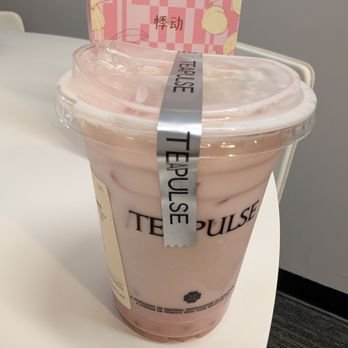 Tea Pulse - Pink guava milk - Desserts Near Me - New York, New York Tea Pulse - Pink guava milk - Desserts Near Me - New York, New York