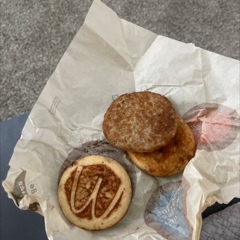 McDonald's - a hamburger and a sandwich on a piece of paper - Burgers Near Me - Anna, Texas McDonald's - a hamburger and a sandwich on a piece of paper - Burgers Near Me - Anna, Texas