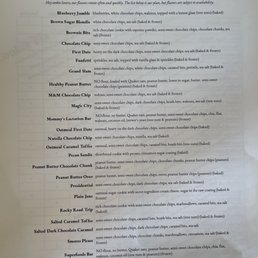 They rotate through this variety to always keep you trying their creative menu! They rotate through this variety to always keep you trying their creative menu!