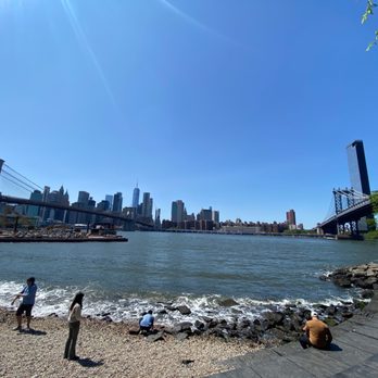 Brooklyn Bridge Park - Brooklyn bridge on left. Manhattan bridge on right. - Parks Near Me - Brooklyn, New York