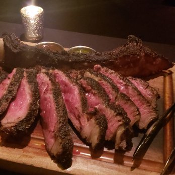 The Butcher's Table - 41 oz Tomahwak Ribeye (2lbs 9 oz). A little over $200 for this badboy - Steakhouses Near Me - Seattle, Washington The Butcher's Table - 41 oz Tomahwak Ribeye (2lbs 9 oz). A little over $200 for this badboy - Steakhouses Near Me - Seattle, Washington