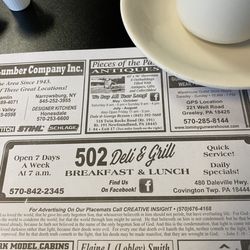 502 Deli and Grill - 502 Deli and Grill info