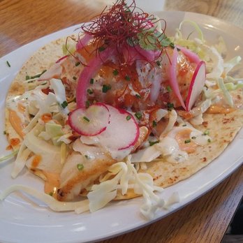 Slapfish - Handheld fish taco. Note: this was ONE taco! - Seafood Near Me - Albuquerque, New Mexico Slapfish - Handheld fish taco. Note: this was ONE taco! - Seafood Near Me - Albuquerque, New Mexico