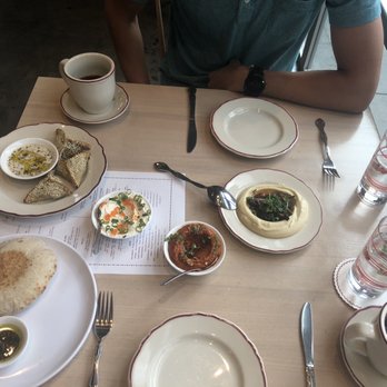 Safta - Muhammara, Ikra, mushroom hummus, and spinach fatayer - Middle Eastern Near Me - Denver, Colorado Safta - Muhammara, Ikra, mushroom hummus, and spinach fatayer - Middle Eastern Near Me - Denver, Colorado