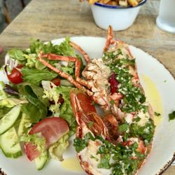 Little Fish Cafe - 1/2 lobster special of the day