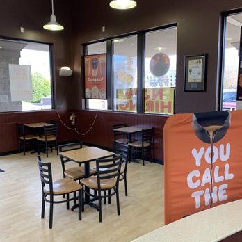 Dunkin' -  the inside of a dunkin donuts restaurant - Donuts Near Me - Pleasant View, Tennessee