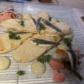 Marcel - White Anchovies - French Near Me - Sarasota, Florida Marcel - White Anchovies - French Near Me - Sarasota, Florida