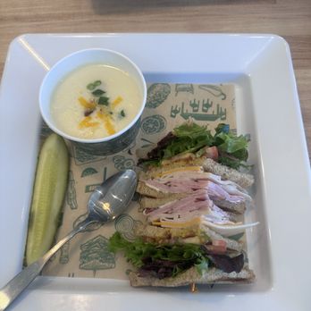 McAlister's Deli - Mcalisters Club with potato soup. - Salad Near Me - Hutto, Texas McAlister's Deli - Mcalisters Club with potato soup. - Salad Near Me - Hutto, Texas