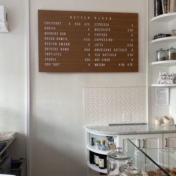 Butter Block - Menu board - Bakeries Near Me - Buffalo, New York Butter Block - Menu board - Bakeries Near Me - Buffalo, New York