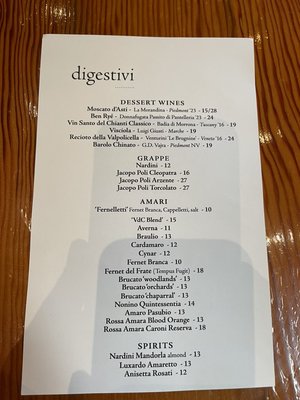 Menu photo 2 Via del Corso Berkeley, CA Menu photo 2 Via del Corso Berkeley, CA