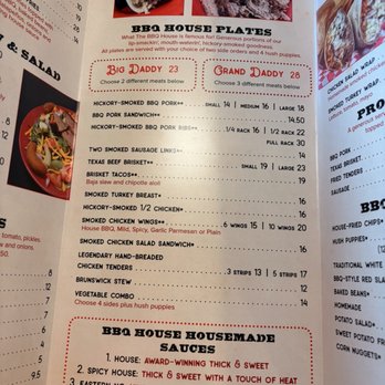 Bar-B-Que House - Menu - Barbeque Near Me - North Myrtle Beach, South Carolina