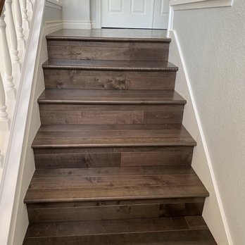 Perfect Wood Floors - The stairs job is very detailed and very well done. - Flooring Near Me - San Diego, California Perfect Wood Floors - The stairs job is very detailed and very well done. - Flooring Near Me - San Diego, California