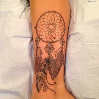 Chapter One Tattoo - Dreamcatcher by Albert at Chapter One Tattoo. Only took 1.5-2 hrs. LOVE IT. - Tattoo Near Me - San Diego, California