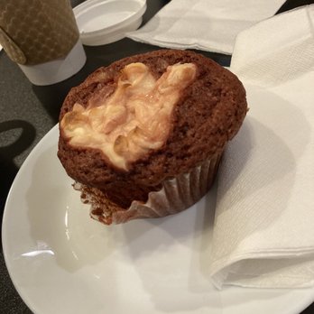 Courtyard Cafe On Main LLC - Red velvet swirl muffin - Cafes Near Me - Denver, Pennsylvania
