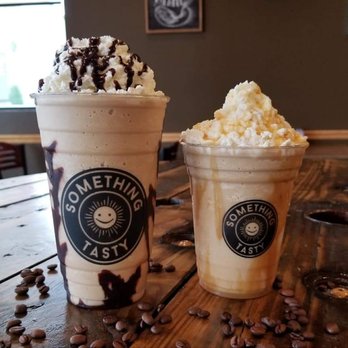 Something Tasty - two cups of coffee on a table - Juice Bars & Smoothies Near Me - Stonewall, Louisiana