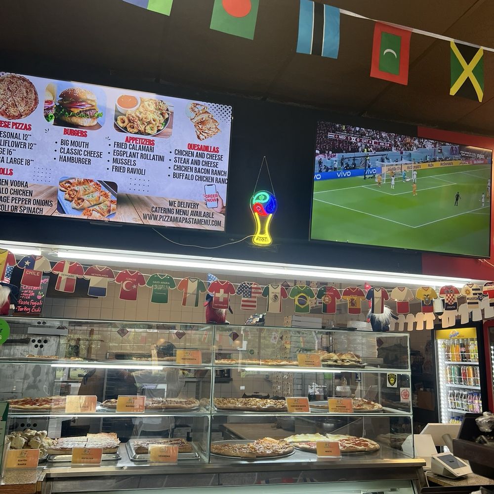 Pizza Mia Pasta - Soccer vibes - Pizza Near Me - Pomona, New York