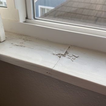 American Vision Windows - Ledge rotting from leak - Windows Installation Near Me - Tustin, California