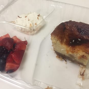 Leftovers Cafe - White Chocolate Coconut Crème Brule Cheesecake - Seafood Near Me - Jupiter, Florida Leftovers Cafe - White Chocolate Coconut Crème Brule Cheesecake - Seafood Near Me - Jupiter, Florida