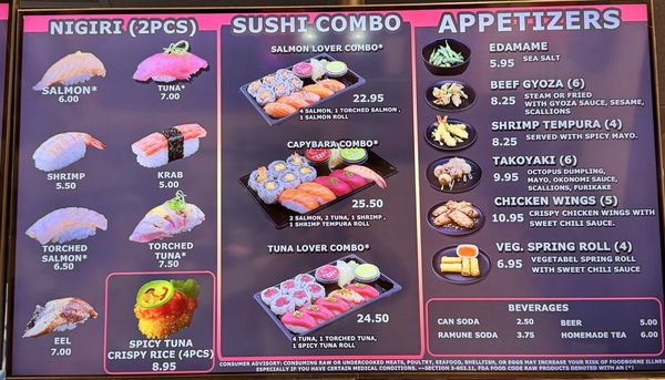 Menu photo 2 Capybara Ramen & Sushi Clermont, FL