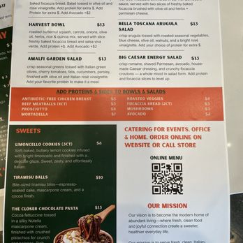 Pasta Viva - Menu 2.6.26 - Italian Near Me - Irvine, California