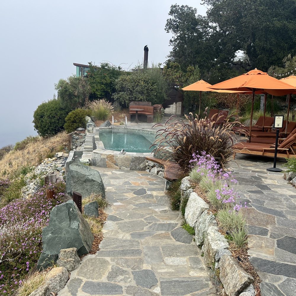 Post Ranch Inn - Soaking pool area next to restaurant - Hotels Near Me - Big Sur, California Post Ranch Inn - Soaking pool area next to restaurant - Hotels Near Me - Big Sur, California