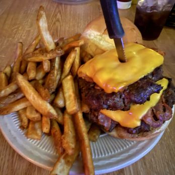 Chubby's Bar & Grill - The burger as it arrived. - Steakhouses Near Me - Clancy, Montana Chubby's Bar & Grill - The burger as it arrived. - Steakhouses Near Me - Clancy, Montana