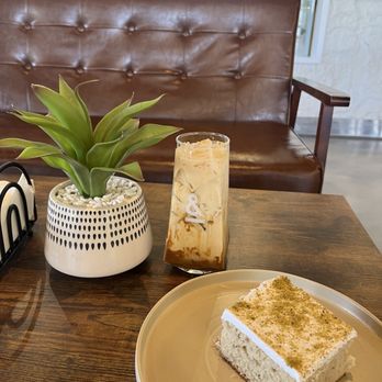 Moka & Co - Biscoff Latte Pistachio milk cake - Coffee & Tea Near Me - Mesa, Arizona Moka & Co - Biscoff Latte Pistachio milk cake - Coffee & Tea Near Me - Mesa, Arizona
