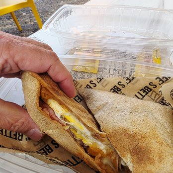 Better Buzz Coffee - Del Mar - Chile Crunch Breakfast Wrap - Coffee & Tea Near Me - Del Mar, California