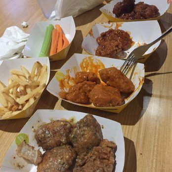 Buffalo Wild Wings - Large boneless wings and French fries ALL served cold - Chicken Wings Near Me - Fenton, Missouri Buffalo Wild Wings - Large boneless wings and French fries ALL served cold - Chicken Wings Near Me - Fenton, Missouri