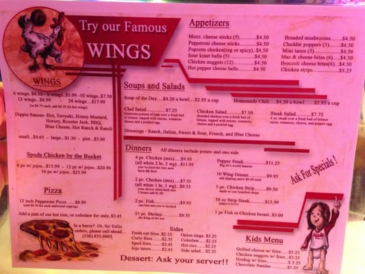 Menu photo 3 Spud's Corner North Lawrence, OH Menu photo 3 Spud's Corner North Lawrence, OH
