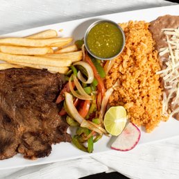 Plato De Carne Asada