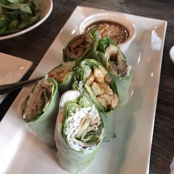 Pho-Ology - Spring roll sampler: 3 different kinds of rolls. $10. - Vietnamese Near Me - Whittier, California Pho-Ology - Spring roll sampler: 3 different kinds of rolls. $10. - Vietnamese Near Me - Whittier, California