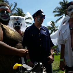 Miami Beach Gay Pride - The very colorful "Sisters of Perpetual Indulgence"