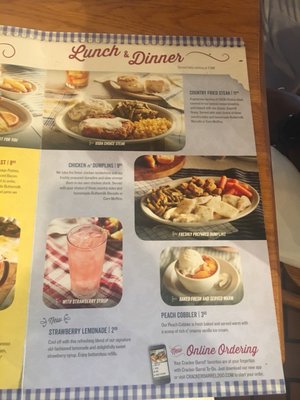 Menu photo 6 Cracker Barrel Old Country Store Stevensville, MD Menu photo 6 Cracker Barrel Old Country Store Stevensville, MD