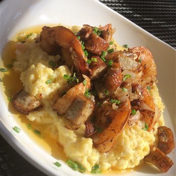 Easy Like Sunday - ~ Shrimp & Grits w/ chicken sausage ~ - Breakfast & Brunch Near Me - Baltimore, Maryland