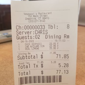 Vespucci's - 4.20.23 - Italian Near Me - Cheshire, Connecticut Vespucci's - 4.20.23 - Italian Near Me - Cheshire, Connecticut