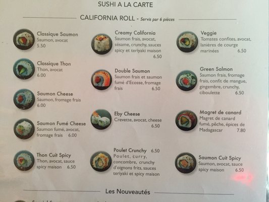 Menu photo 2 Fleur de Sushi Caen, 14