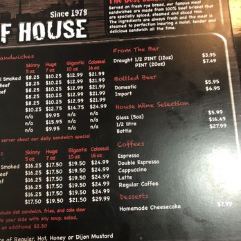The Corned Beef House - Menu - Delis Near Me - Vaughan, Ontario The Corned Beef House - Menu - Delis Near Me - Vaughan, Ontario