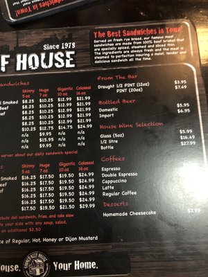 Menu photo 2 The Corned Beef House Vaughan, ON Menu photo 2 The Corned Beef House Vaughan, ON