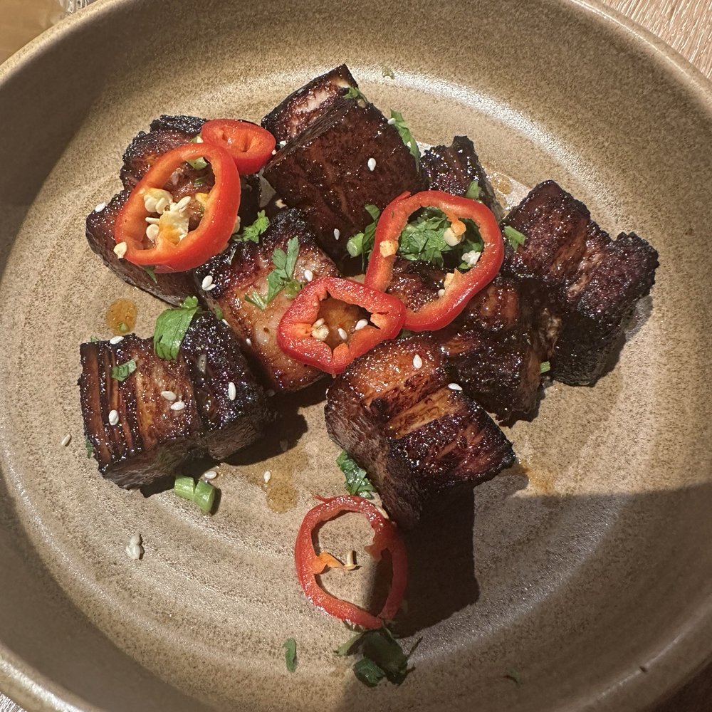 Eureka! Henderson - Sticky Pork Belly Bites - American Near Me - Henderson, Nevada Eureka! Henderson - Sticky Pork Belly Bites - American Near Me - Henderson, Nevada