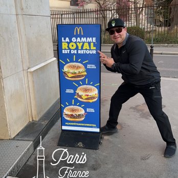 McDonald's - " Royal With Cheese" ~Vincent Vega in the house! - Fast Food Near Me - Paris, 75