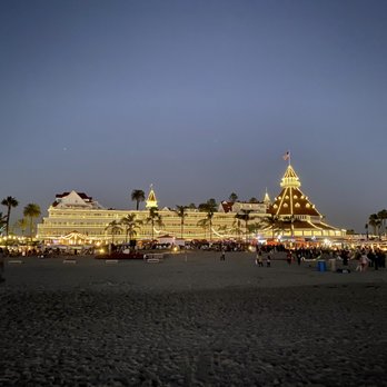Hotel del Coronado, Curio Collection by Hilton - Hotel del Coronado at sunset from Coronado Beach - Coronado, CA