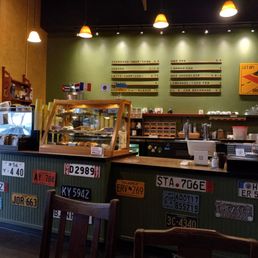 a view of the counter