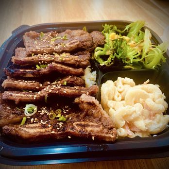 Howzit Hawaiian Kitchen - Kalbi Beef Short Ribs Plate - Hawaiian Near Me - Schertz, Texas Howzit Hawaiian Kitchen - Kalbi Beef Short Ribs Plate - Hawaiian Near Me - Schertz, Texas