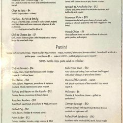 MadCow Brewing - Menu (April 4, 2024)