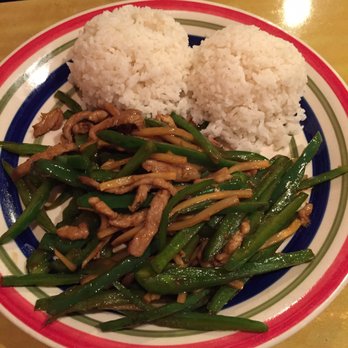Lavender Cafe - Shredded pork with spicy bell peppers - Taiwanese Near Me - Morgantown, West Virginia Lavender Cafe - Shredded pork with spicy bell peppers - Taiwanese Near Me - Morgantown, West Virginia