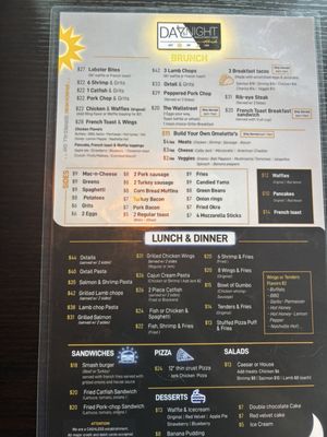Menu photo 4 Day & Night Wallstreet Cafe Houston, TX Menu photo 4 Day & Night Wallstreet Cafe Houston, TX