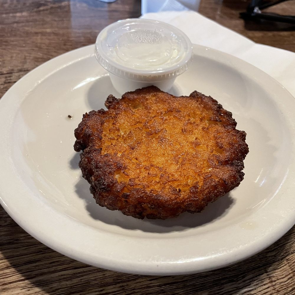 Penelope's diner - Potato Pancake with Sour Cream - Breakfast & Brunch Near Me - Delray Beach, Florida Penelope's diner - Potato Pancake with Sour Cream - Breakfast & Brunch Near Me - Delray Beach, Florida